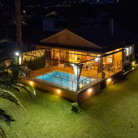 Cozy Small Smart Villa With Private Pool Mikri Mantineia 卡拉马塔 外观 照片