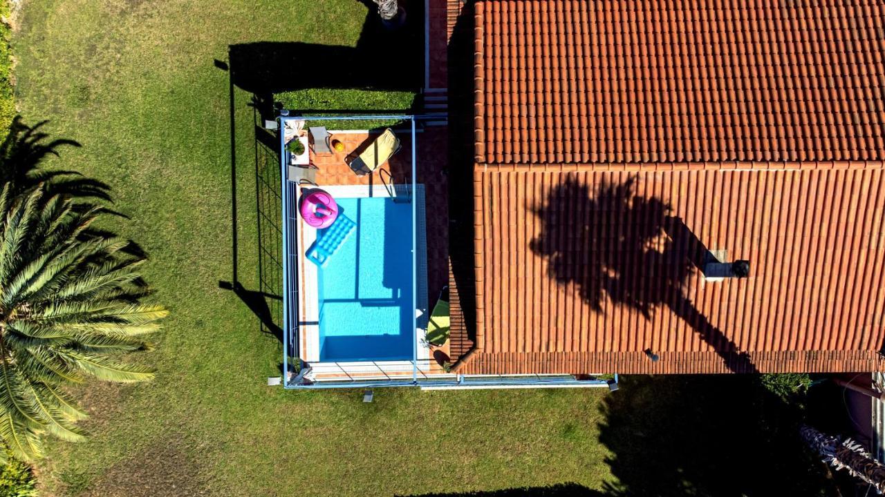 Cozy Small Smart Villa With Private Pool Mikri Mantineia 卡拉马塔 外观 照片