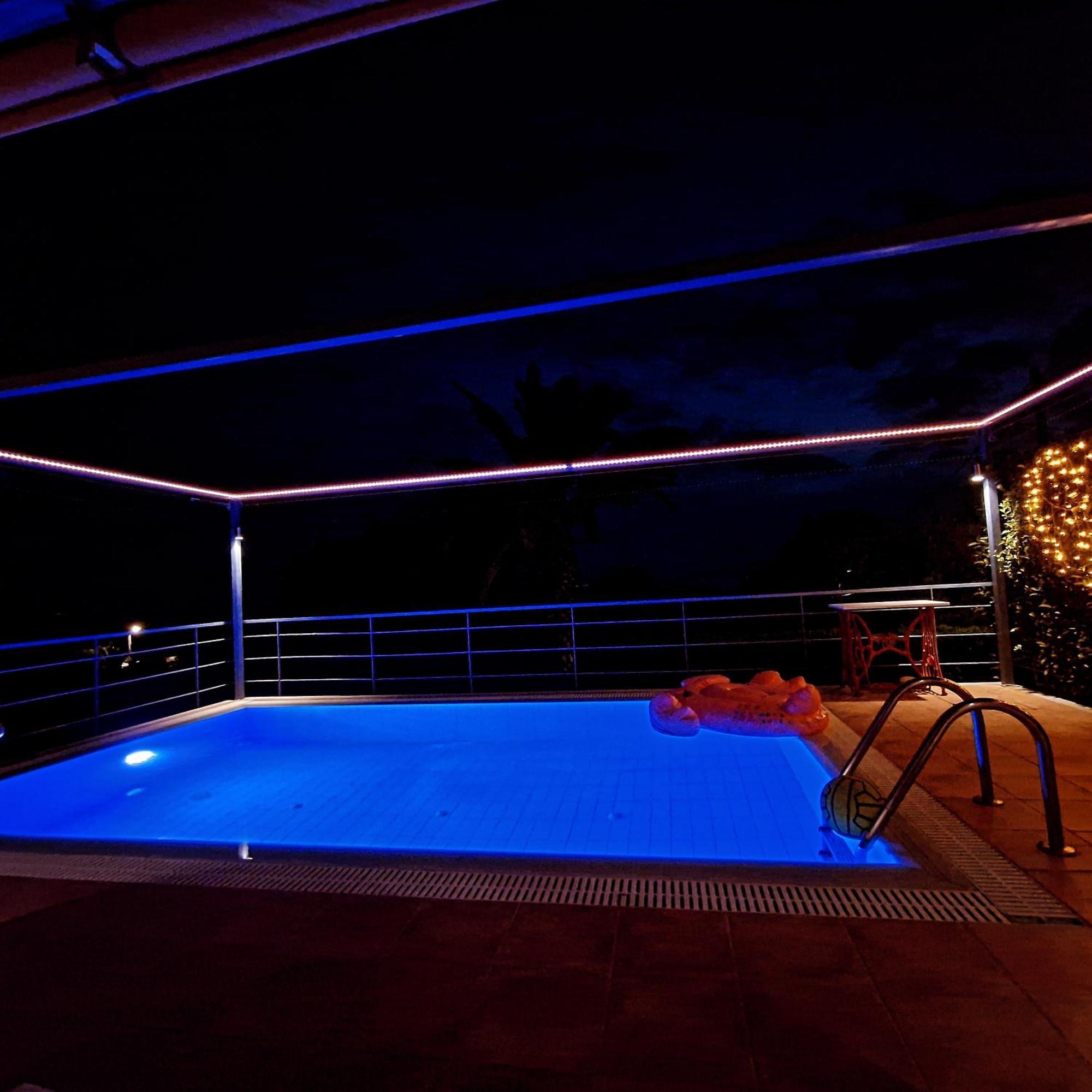 Cozy Small Smart Villa With Private Pool Mikri Mantineia 卡拉马塔 外观 照片